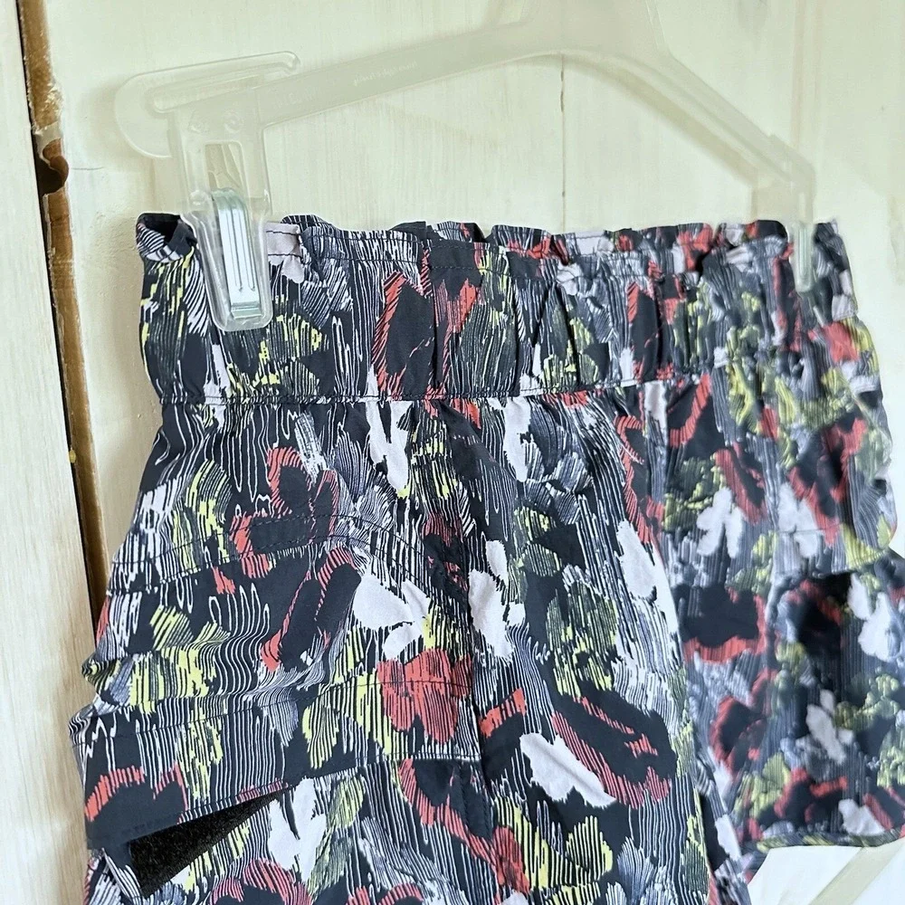 Free People Movement In The Wild Printed Athletic Shorts Supernova Combo Size XS